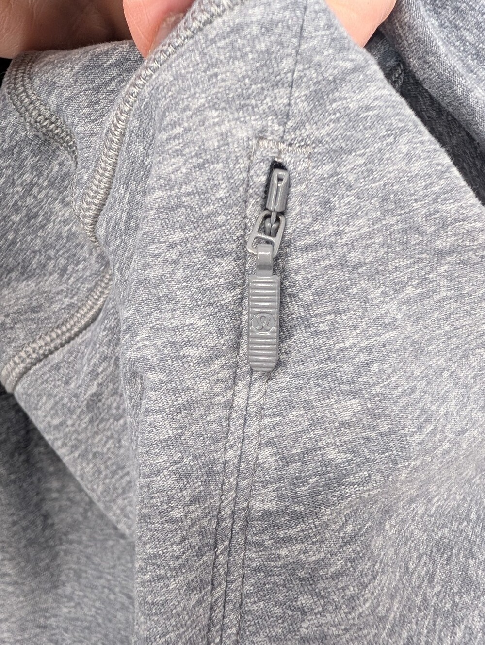 Lululemon Ready To Rulu Pullover Size 12 Grey - Picture 7 of 9